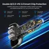 شارژر فندکی فست شارژ هیسکا HISKA 95W مدل HCC-326